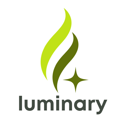an icon of a flame with a star near it; luminary